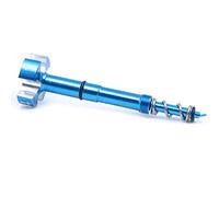 ANCLLO Motorcycle Air/Fuel Mixture Screw, FCR Carb Air Fuel Mixture Screw Adjuster for Hon-da CRF150R Yama-ha Suzu-ki (Blue)