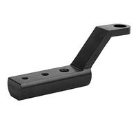 ANCLLO Motrocycle Rearview Mirror Bracket, Bicycle Bike Motrocycle Multi-Functional Rearview Mirror Handlebar Mount Extension Bracket(Black)