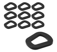 ANCLLO Pack of 10 Seal Canister Black Canister Seals Rubber Pad Canister Replacement Seals for 5 10 20 Litre Canister Spout Petrol Can