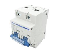 ANCLLO Photovoltaic DC Circuit Breaker HSB6C-DC 2 Pole DC500V 125A Solar Cell Grid Connected System Photovoltaic Circuit Breaker 35mm DIN Rail Installation
