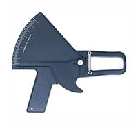 ANCLLO Precision Skinfold Caliper - Easy, Reliable Tool for Monitoring Body Fat - Quick Start Guide for Beginners, Detailed Booklet for Advanced Users - Measures up to 80mm in Skin Fold Thickness