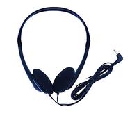 ANCLLO Schwarze Stereo-Kopfhörer Mit Kabel Mit Lautstärkeregler Für Desktop-Pc, Computer, Laptop, Computing, Audio-Zubehör, Mp4, Mp3, Macbook, Schwarz