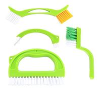 ANCLLO Set of 4 Grout Cleaner Brush - Tile Joint Cleaning Scrubber Brush with Nylon Bristles - Great Use for Deep Cleaning Shower, Floors, Window, Bathroom, Kitchen,Track