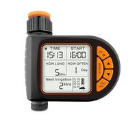 ANCLLO Smart Large Screen Digital Display Multifunctional Irrigation Controller, Timed Automatic Watering Device, Rain-Sensing Sprinkler Timer, With Rain Sensor