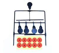 ANCLLO Swinging Target Freestanding Self Resetting Holder Cone Funnel Pellets For Indoor Outdoor Shooting Practice
