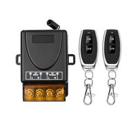 ANCLLO Wireless Remote Control Switch AC 110V 120V 240V 220V 30A Relay Receiver with 2 Transmitters for Appliances and Electrical Equipment etc