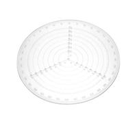 ANCLLO Woodworking compass ruler, Woodworking Compass Circles Drawing Tool Acrylic Accurate Scale Centering Ruler for Woodturners Turners Bowls Lathe Work 200MM