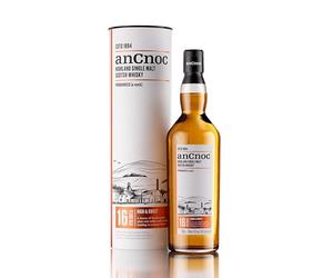anCnoc 16 Year Old Single Malt Whisky, 43% ABV, Highland Scotch, 70cl, Rich and Sweet, Matured and Crafted at Kncockdhu Disillery