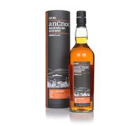 anCnoc Peated Single Malt Whisky, 40% ABV, Sherry Cask Finish Highland Scotch, 70cl, Light Smoky & Sweet Notes, Knockdu Distillery