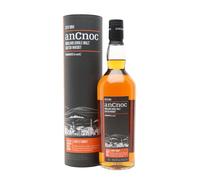 anCnoc Peated Single Malt Whisky, 40% ABV, Sherry Cask Finish Highland Scotch, 70cl, Light Smoky & Sweet Notes, Knockdu Distillery