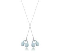 Ancnoz Fashion Anti-Lost Earphone Strap for Wireless Earbuds Necklace Stylish Silver Snake Chain Earphone Holder Trendy Earbud Neck Strap for Women Men Music Lovers Gift