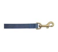 Ancol 60cm x 19mm Blue Timberwolf Leather Dog Lead