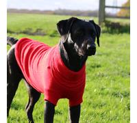 Ancol Cable Knit Dog Jumper - Red - Size: Large - Dog Jackets
