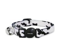 Ancol Camouflage Cat Collar with safety buckle blk&White