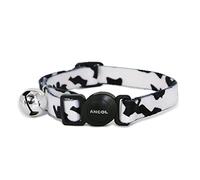 Ancol Camouflage Cat Collar with safety buckle blk&White