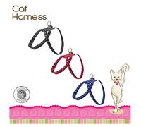 ANCOL Cat Harness & Lead Set | Color: Black