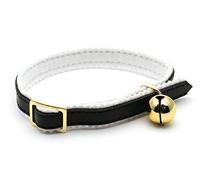 Ancol Cat Kitten Safety Collar with Bell, Adjustable Black