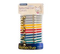 Ancol Cat Reflective Collars Card x12