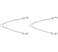 Ancol Chain Couple Dog Lead Attachment (Pack of 2)