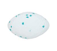 Ancol Chase Floating Rugby Ball Dog Toy - 15 x 10cm, Lightweight Buoyant Ball for Water Fetch, Pool or Beach Play, Highly Visible