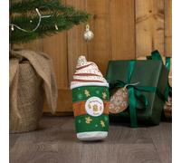 ANCOL Christmas Gingerbread Latte Dog Toy