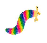 Ancol Cuddle Psychedelic Slug Squeaking Dog Toy 34cm - Soft, Plush Comfort Toy for Gentle Play & Cuddling