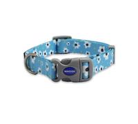 Ancol Daisy Patterned Round Dog Collar Secure Fit Soft Comfortable Stylish Pet Puppy Leash Medium