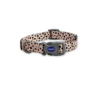 Ancol Dalmatian Patterned Round Dog Collar Secure Fit Soft Comfortable Stylish Pet Puppy Leash Medium