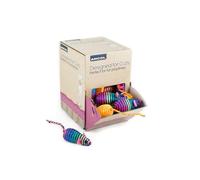Ancol Designed For Cats Display Box Stripey Mice, 0.2 kg