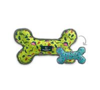 Ancol Dino & Ice Cream Patterned Rev Bone Toy - Pet Toys - Multi-Coloured