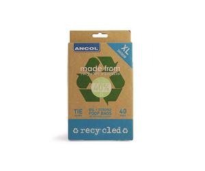Ancol Dog Flat Pack Poop Bags - 40 Bags