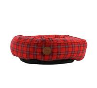 Red Tartan Donut Bed 70cm Ancol Red One Size
