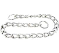 Ancol Extra Heavy Dog Check Chain Pet Puppy Lightweight Sturdy Comfortable Adjustable Buckle Durable Obedience Training Sturdy Choke Collar - 60cm