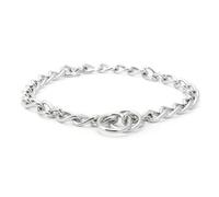 Ancol Extra Heavy Dog Check Chain Pet Puppy Lightweight Sturdy Comfortable Adjustable Buckle Durable Obedience Training Sturdy Choke Collar - 65cm