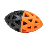 Ancol Extreme Floating Rugby Ball - Interactive Dog Toy for Retrieval Games - Pet Entertaining Waterproof Bouncing Ball - 14cm