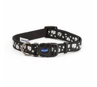 Black Daisy Adjustable Collar - 45 - 70 cm