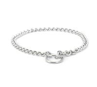 Ancol Heavy Dog Check Chain Pet Puppy Lightweight Sturdy Comfortable Adjustable Buckle Durable Obedience Training Sturdy Choke Collar 75cm - Size 10
