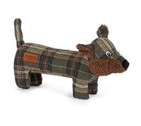 Ancol Heritage Collection Tweed Fox Dog Toy - Multi Textured Cuddly Squeaky Pet Plaything with Country Inspired Design - Comforting Scent Holding Puppy Companion