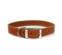 Ancol Heritage Leather Collar Tan, 28-36 Cm, Size 3