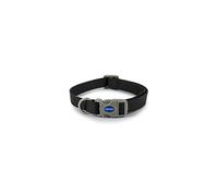 Ancol Heritage Nylon Adjustable Collar Black 20 - 30cm Sz 1-2
