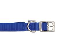 Ancol Heritage Nylon Padded Collar, Blue, Size 4