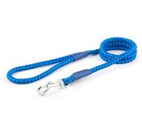 Ancol Heritage Nylon Rope Lead 2 Tone Blue 1.07m X10mm Sz 1-3