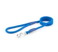 Ancol Heritage Nylon Rope Lead 2 Tone Blue 1.07m X12mm Sz 4-8