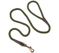 Ancol Heritage Nylon Rope Lead Green 1.07m X10mm Sz 1-3