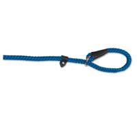 Ancol Heritage Nylon Rope Slip Lead 2 Tone Blue 1.22m X10mm Sz 1-3