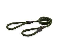 Ancol Heritage Nylon Rope Slip Lead - Green - 1.2 x 10mm
