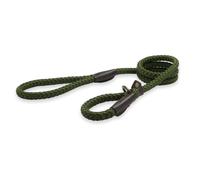 Ancol Heritage Nylon Rope Slip Lead Green 1.22m X12mm Sz 4-8