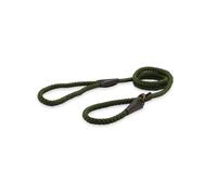 Ancol Heritage Rope Slip Lead - Green - Size: Medium