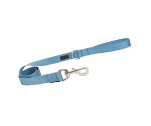 Ancol Heritage Spin Lock Dog Lead 50kg Max Weight, Forget Me Not | Smooth one-handed clasp connection assists walkers with arthritis or reduced hand mobility; pairs with magnetic collar.