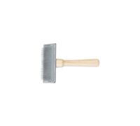Ancol Heritage Wood Handle Soft Slicker Brush Large